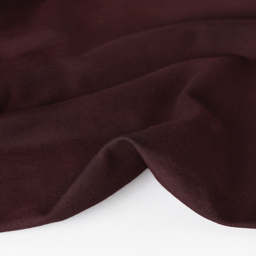 Cotton Jersey Knit - Merlot