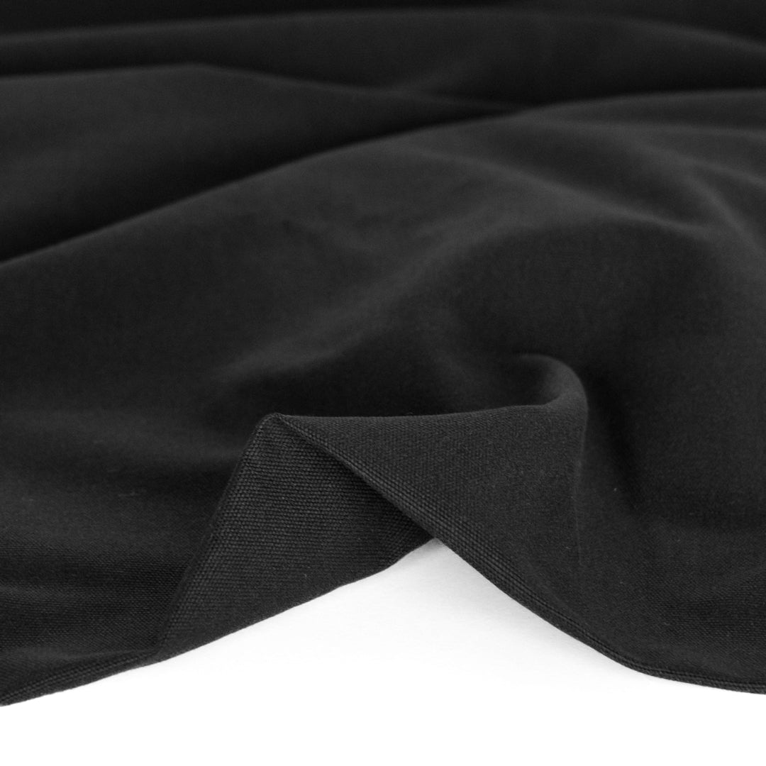 Plain Black Cotton Canvas Fabric, For To Make Bags at Rs 34/meter