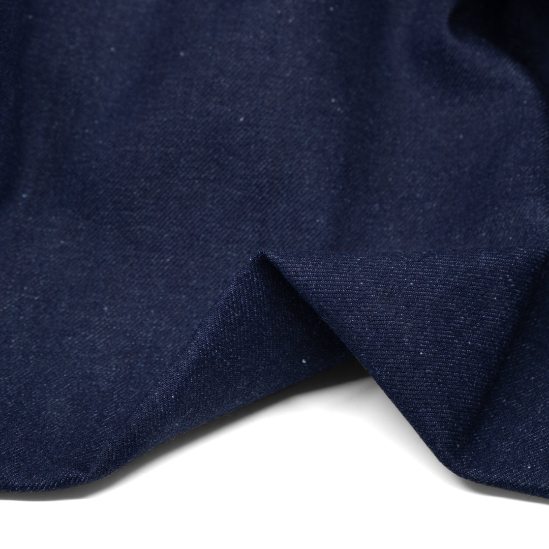 12oz Upcycled Raw Denim - Classic Indigo | Blackbird Fabrics