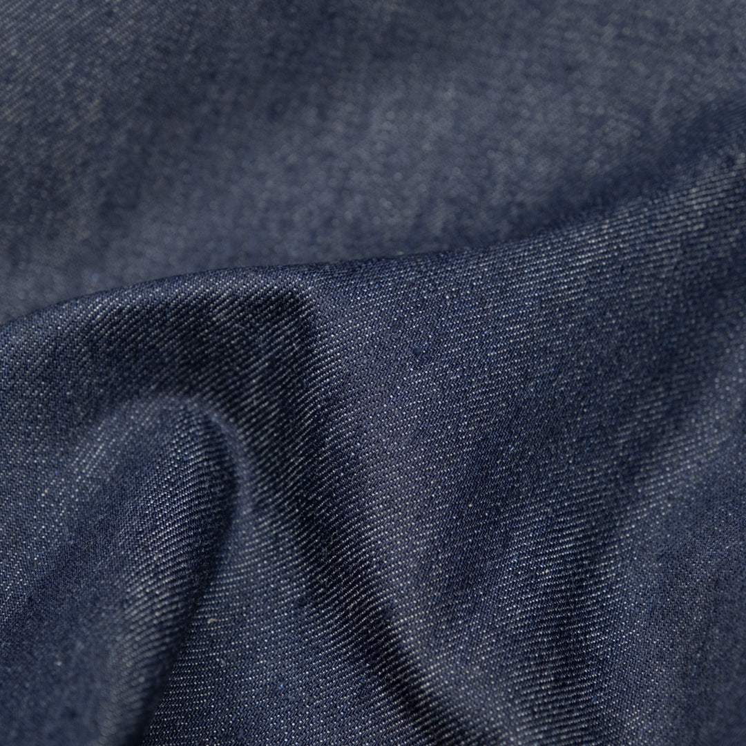 11oz Premium Non-Stretch Denim - Greencast Indigo | Blackbird Fabrics