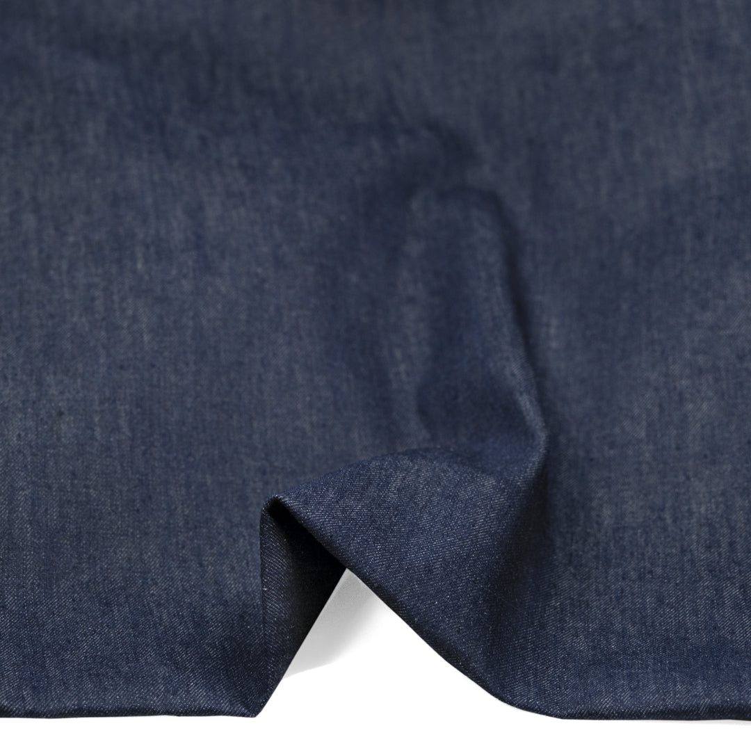 11oz Premium Non-Stretch Denim - Greencast Indigo | Blackbird Fabrics