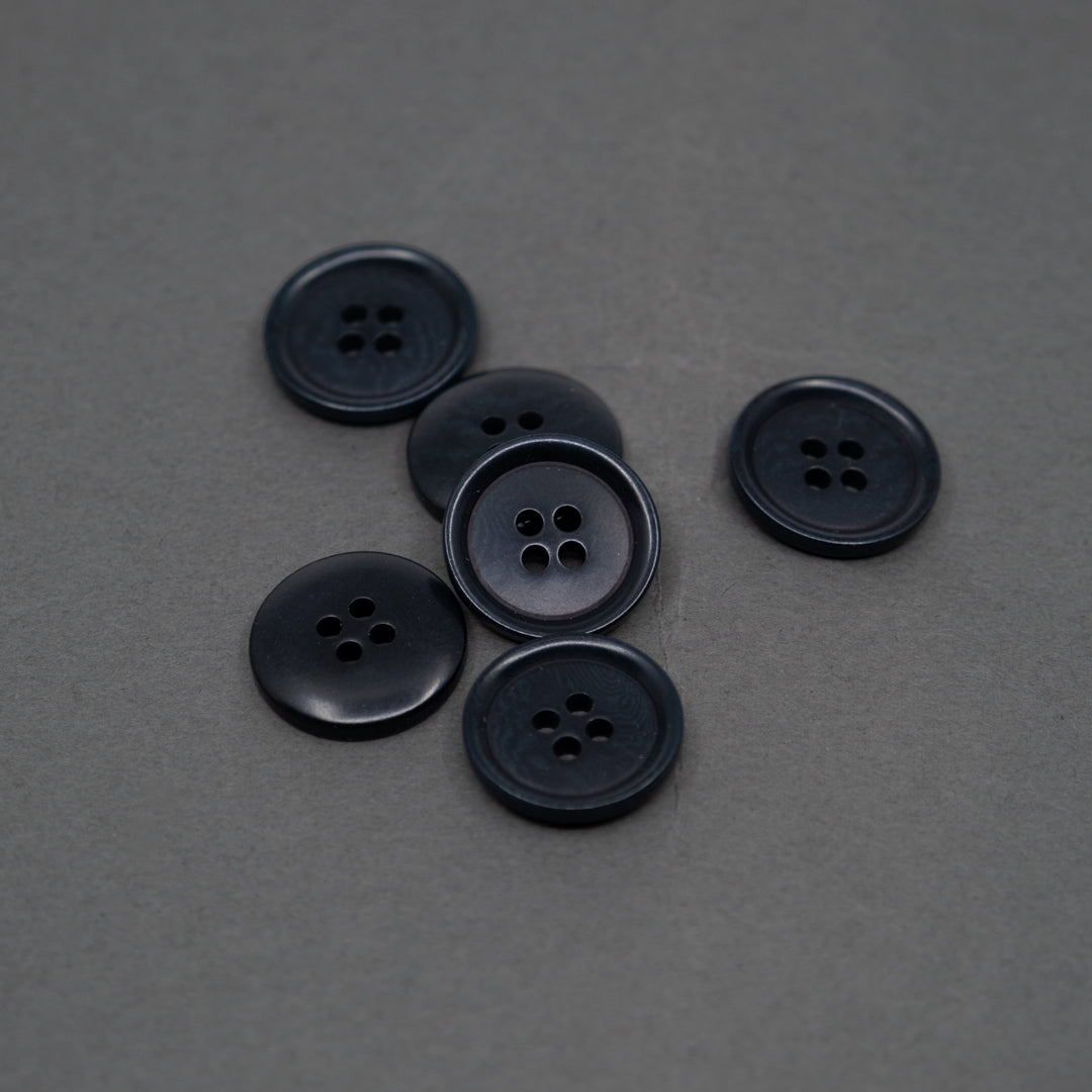 Abyss 20mm (13/16”) Buttons - Set of 6 | Blackbird Fabrics