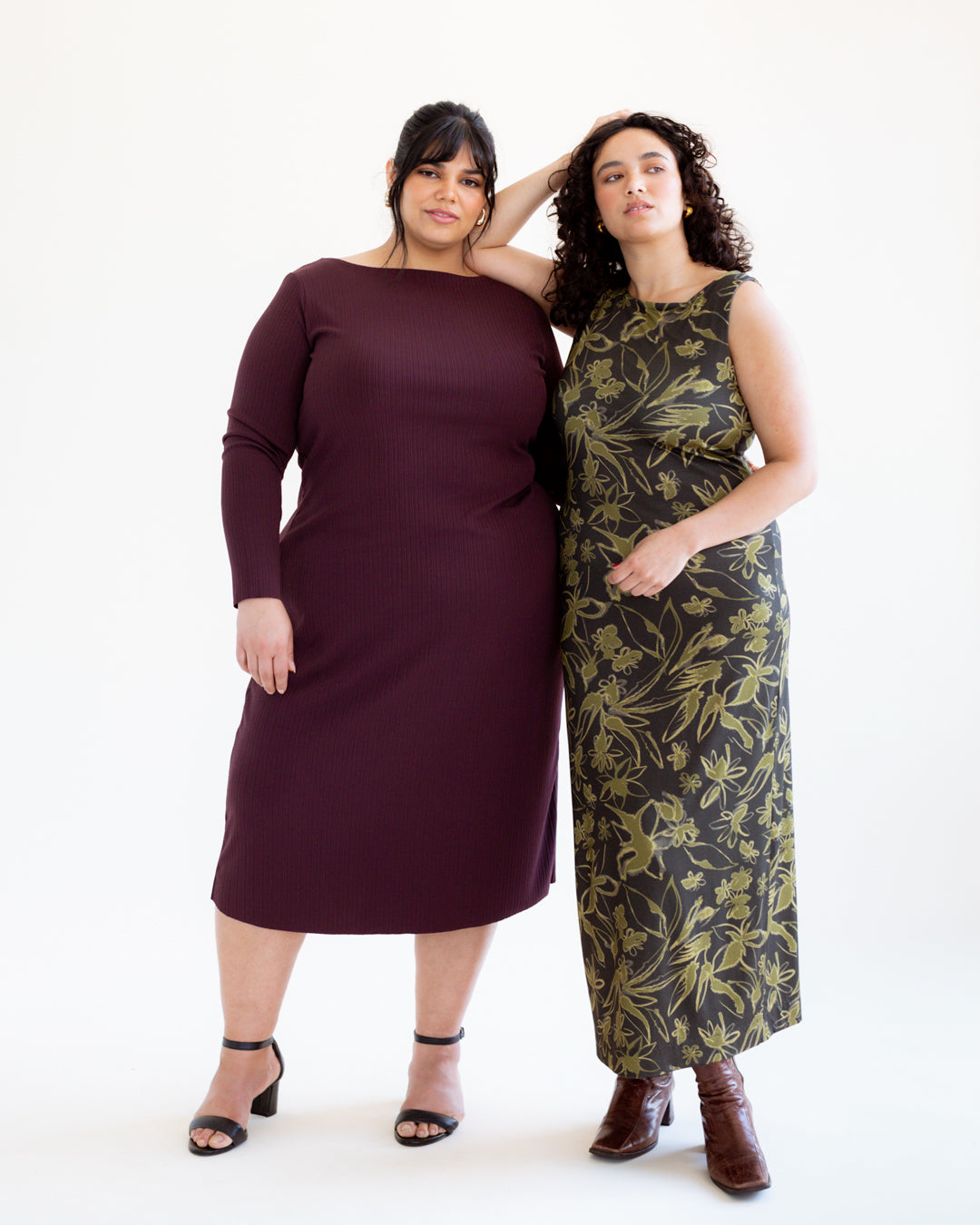 Nicole Knit Top & Dress by BF Patterns - PDF Download | Blackbird Fabrics