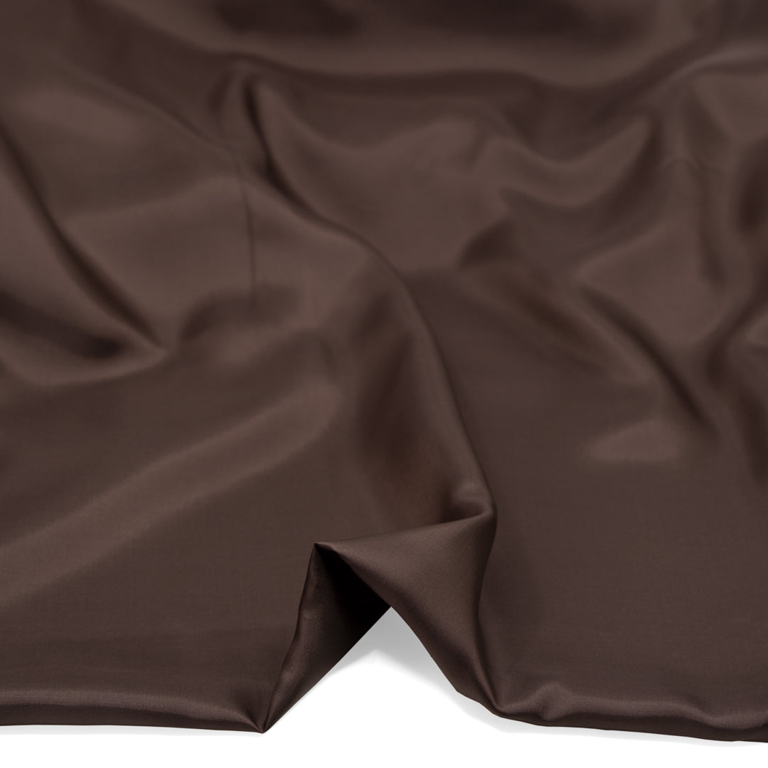 Bemberg Cupro Lining - Chocolate | Blackbird Fabrics
