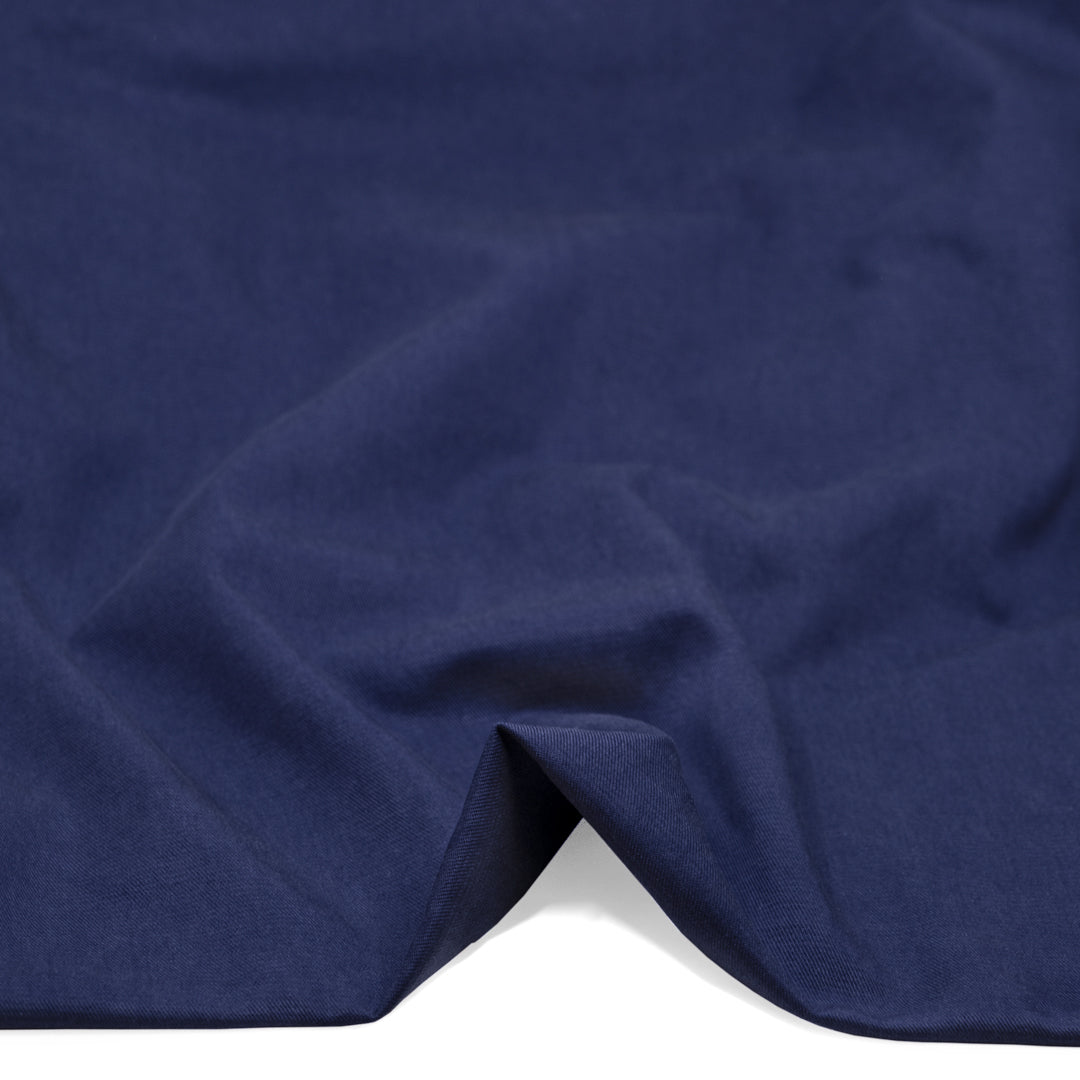 Uptown Cotton Lyocell Twill - Blueberry | Blackbird Fabrics