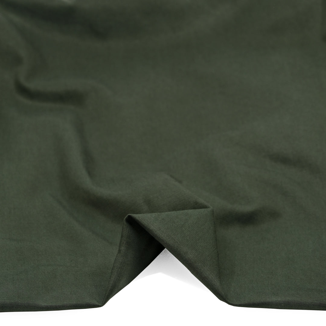 Uptown Cotton Lyocell Twill - Jasper | Blackbird Fabrics