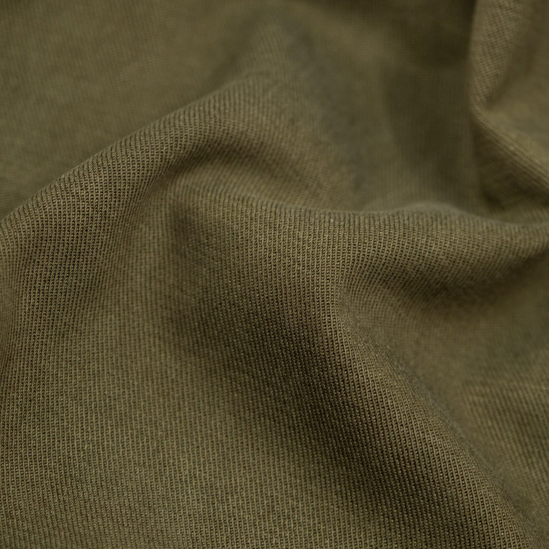 Uptown Cotton Lyocell Twill - Kale | Blackbird Fabrics