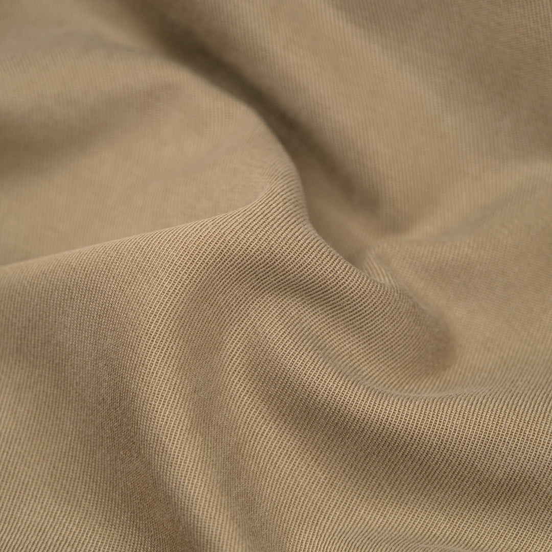 Uptown Cotton Lyocell Twill - Mushroom | Blackbird Fabrics