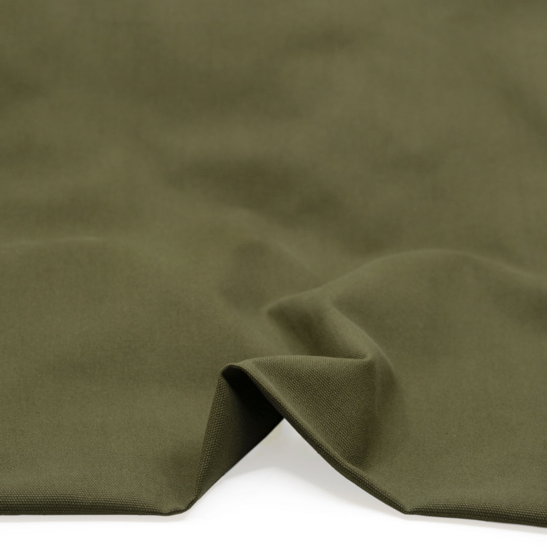 8.5oz Washed Cotton Canvas - Juniper | Blackbird Fabrics