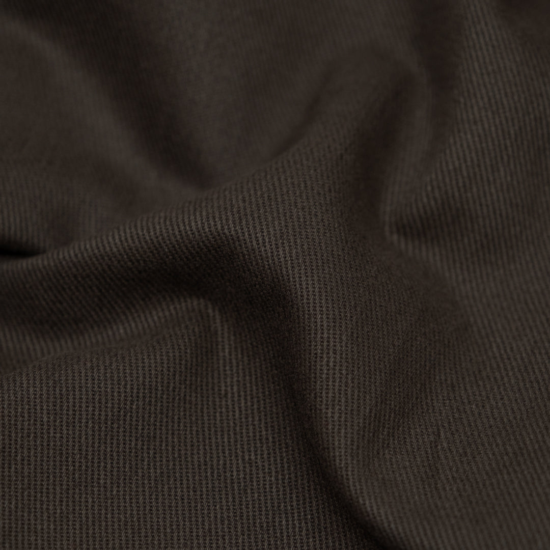 9oz Brushed Bull Denim - Molasses | Blackbird Fabrics