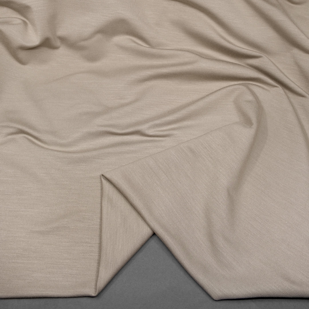 Deadstock Modal Blend French Terry - Pebble | Blackbird Fabrics