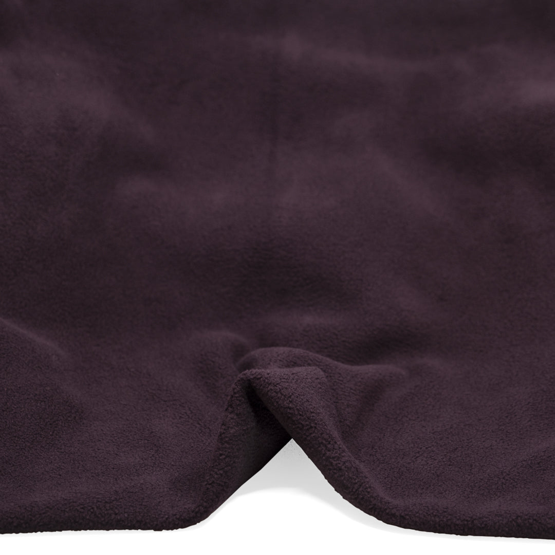 Polar Fleece - Deep Currant | Blackbird Fabrics