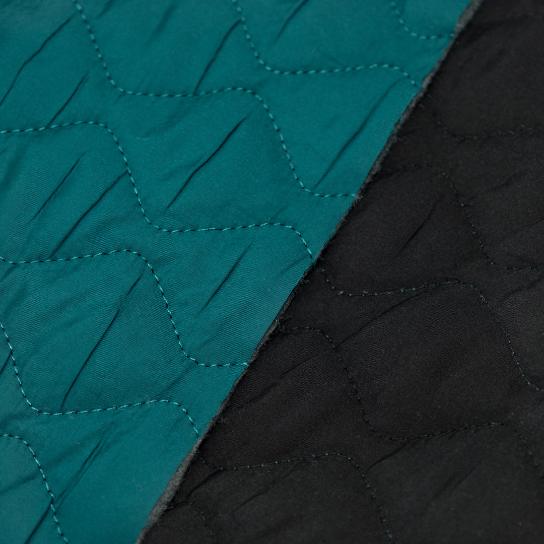 Deadstock Quilted Coating - Harbour *Imperfect | Blackbird Fabrics