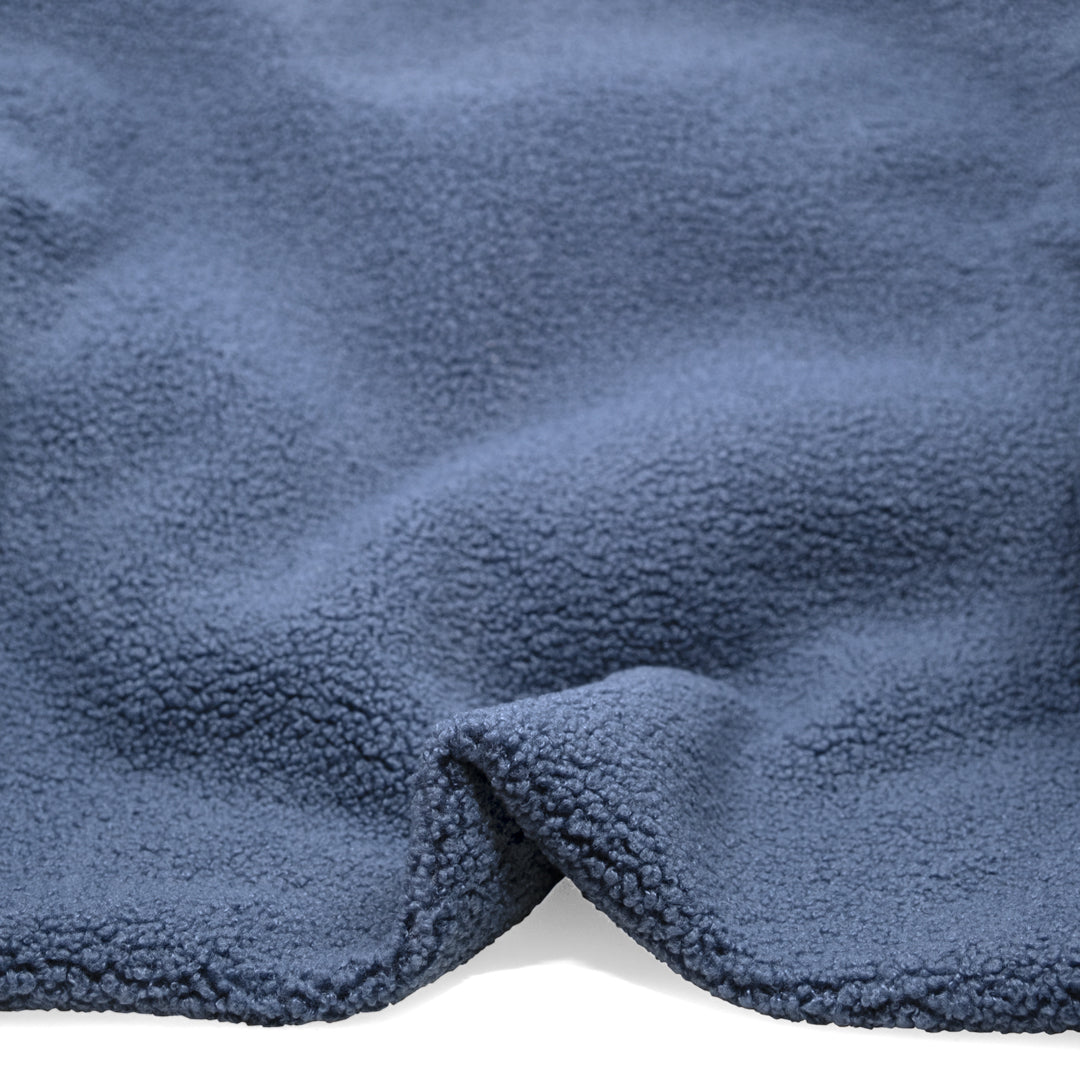 Teddy Fleece - Blue Pool | Blackbird Fabrics