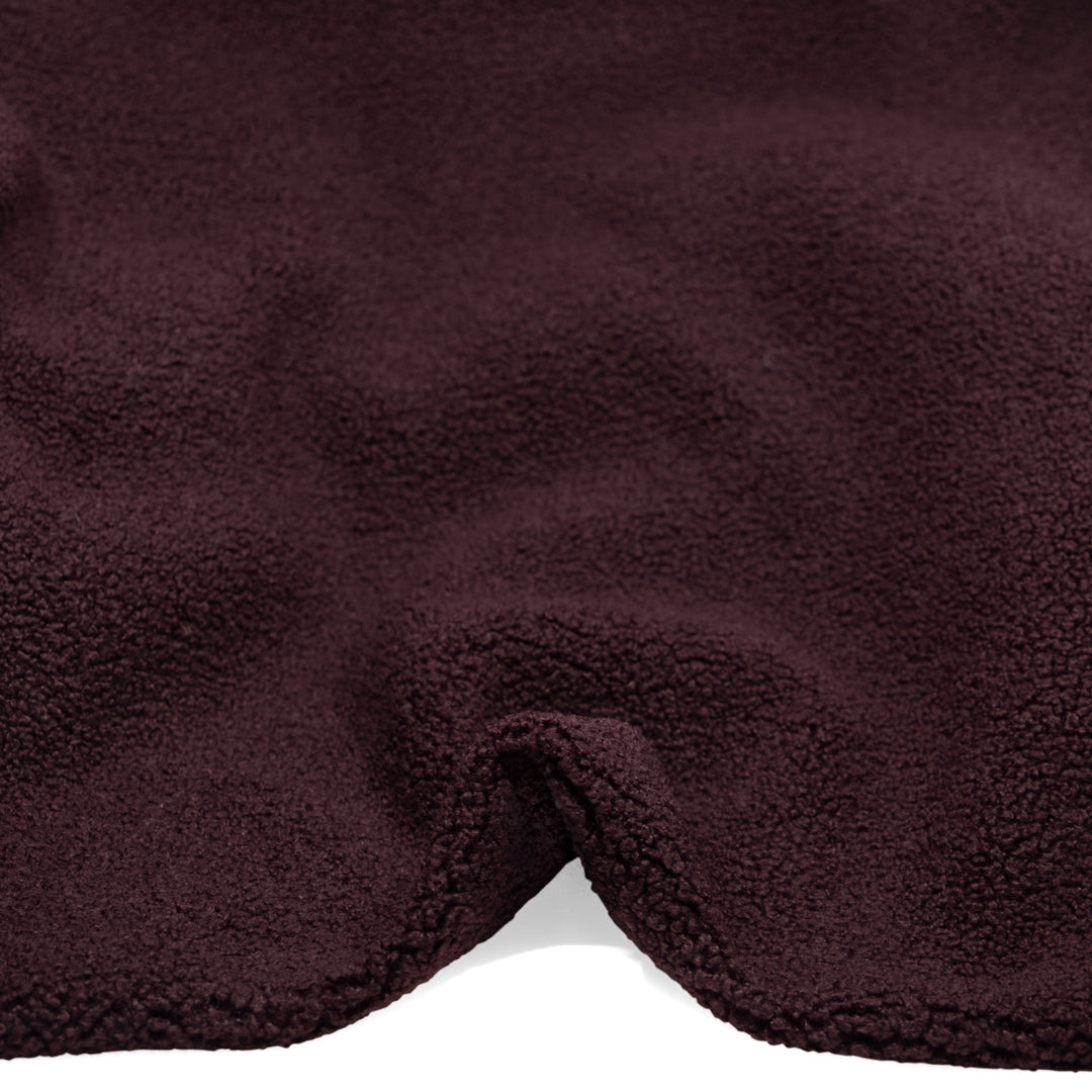 Teddy Fleece - Boysenberry | Blackbird Fabrics