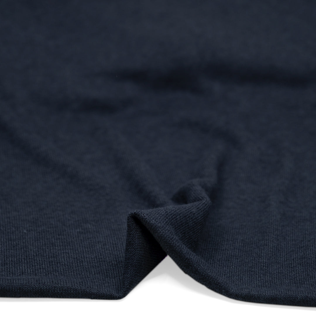 Bliss Lightweight Sweater Knit - Midnight Blue | Blackbird Fabrics