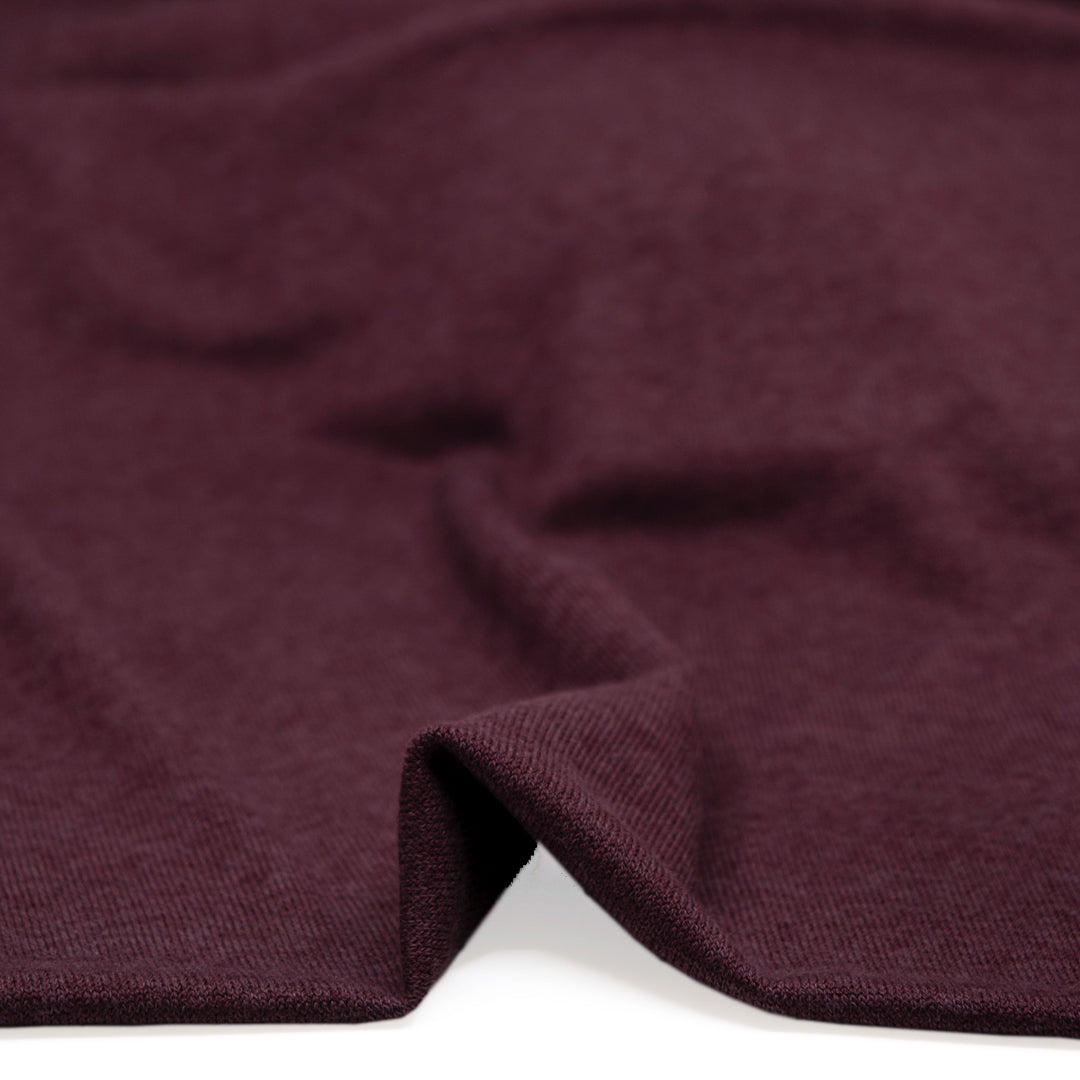 Bliss Lightweight Sweater Knit - Boysenberry | Blackbird Fabrics