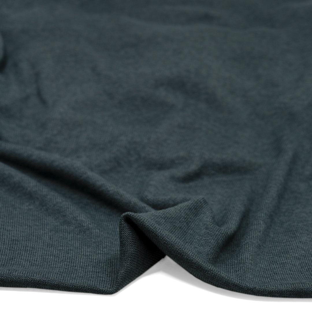 Bliss Lightweight Sweater Knit - Deep Teal | Blackbird Fabrics