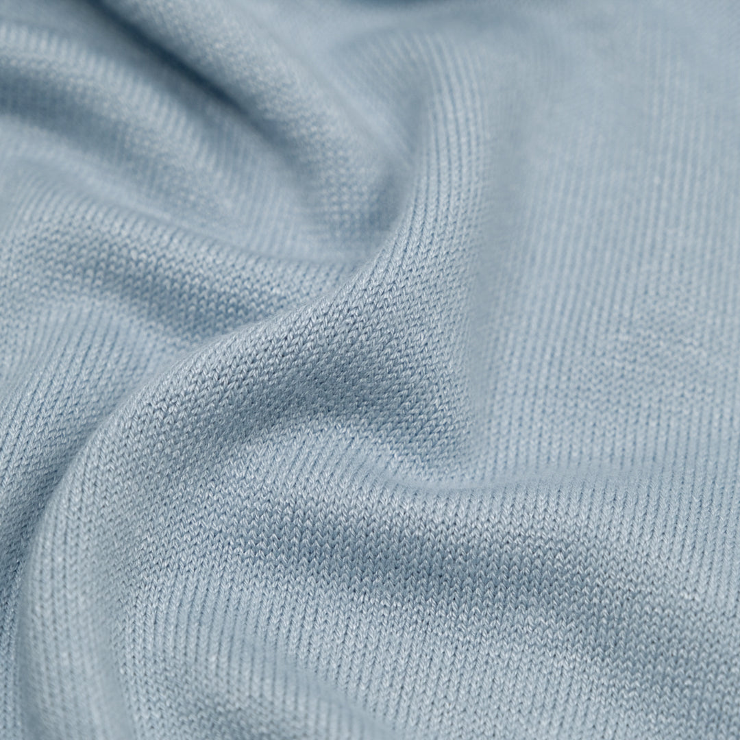 Bliss Lightweight Sweater Knit - Ice Blue | Blackbird Fabrics