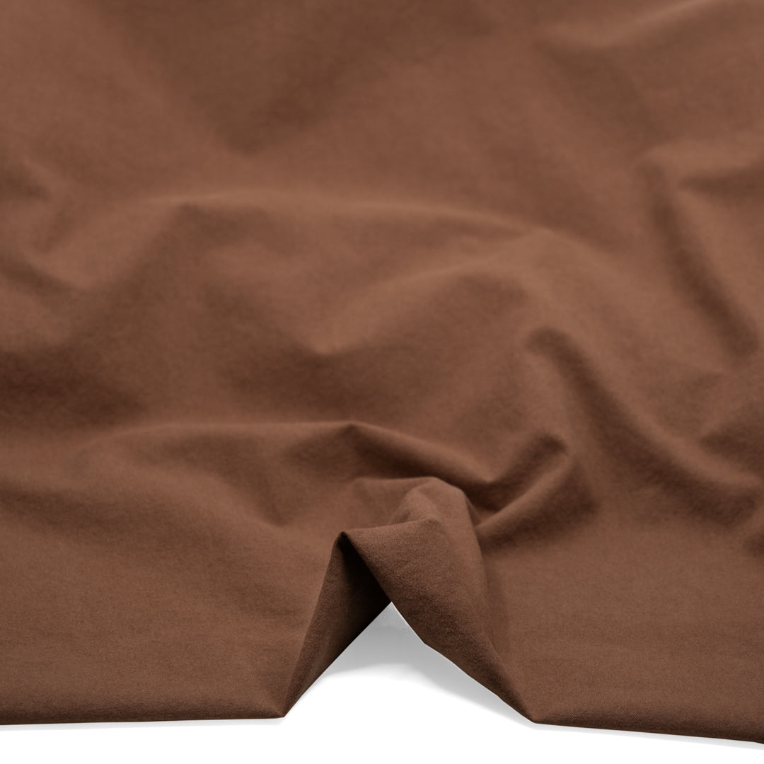 7oz Softened Organic Cotton - Cappuccino | Blackbird Fabrics