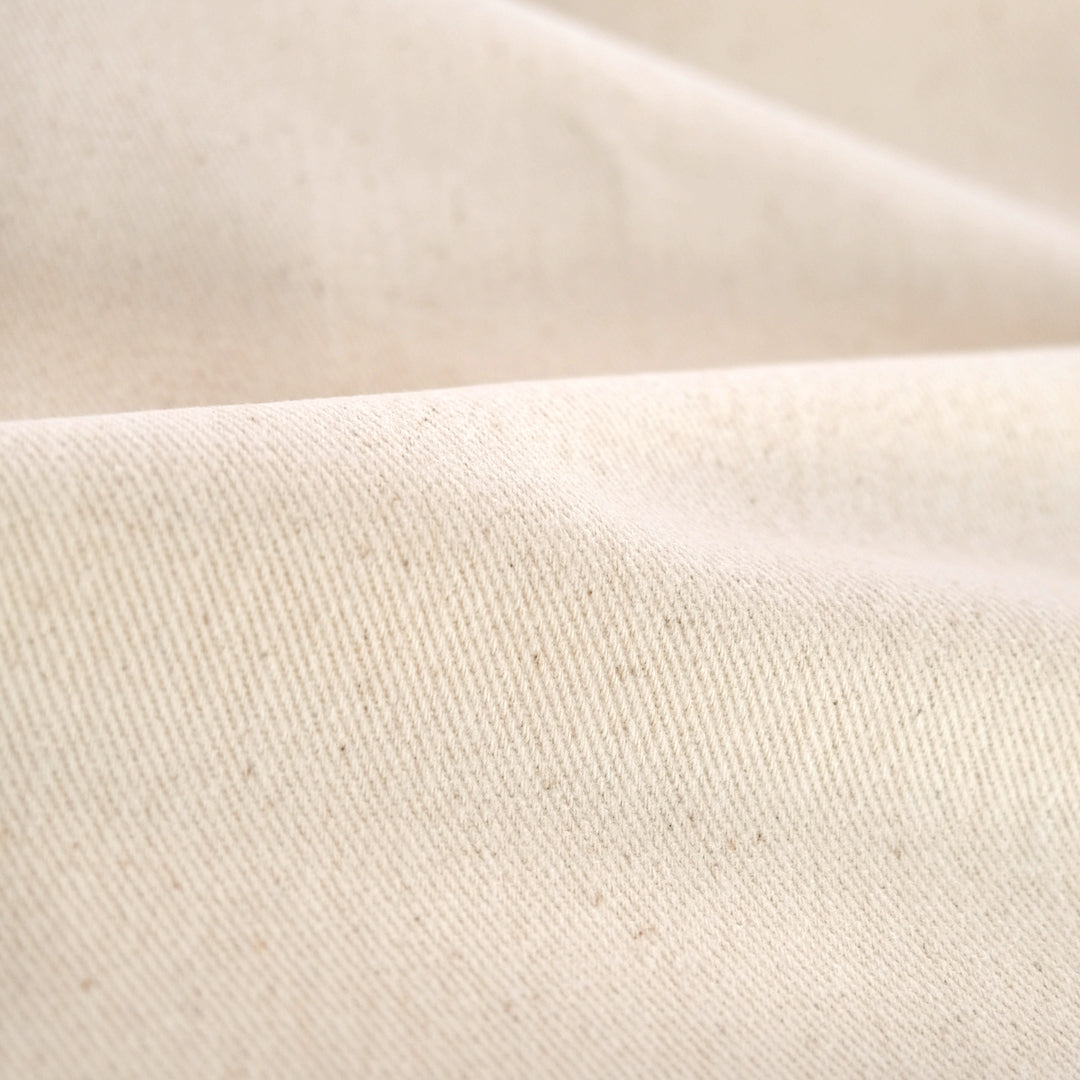 12oz Brushed Bull Denim - Natural | Blackbird Fabrics