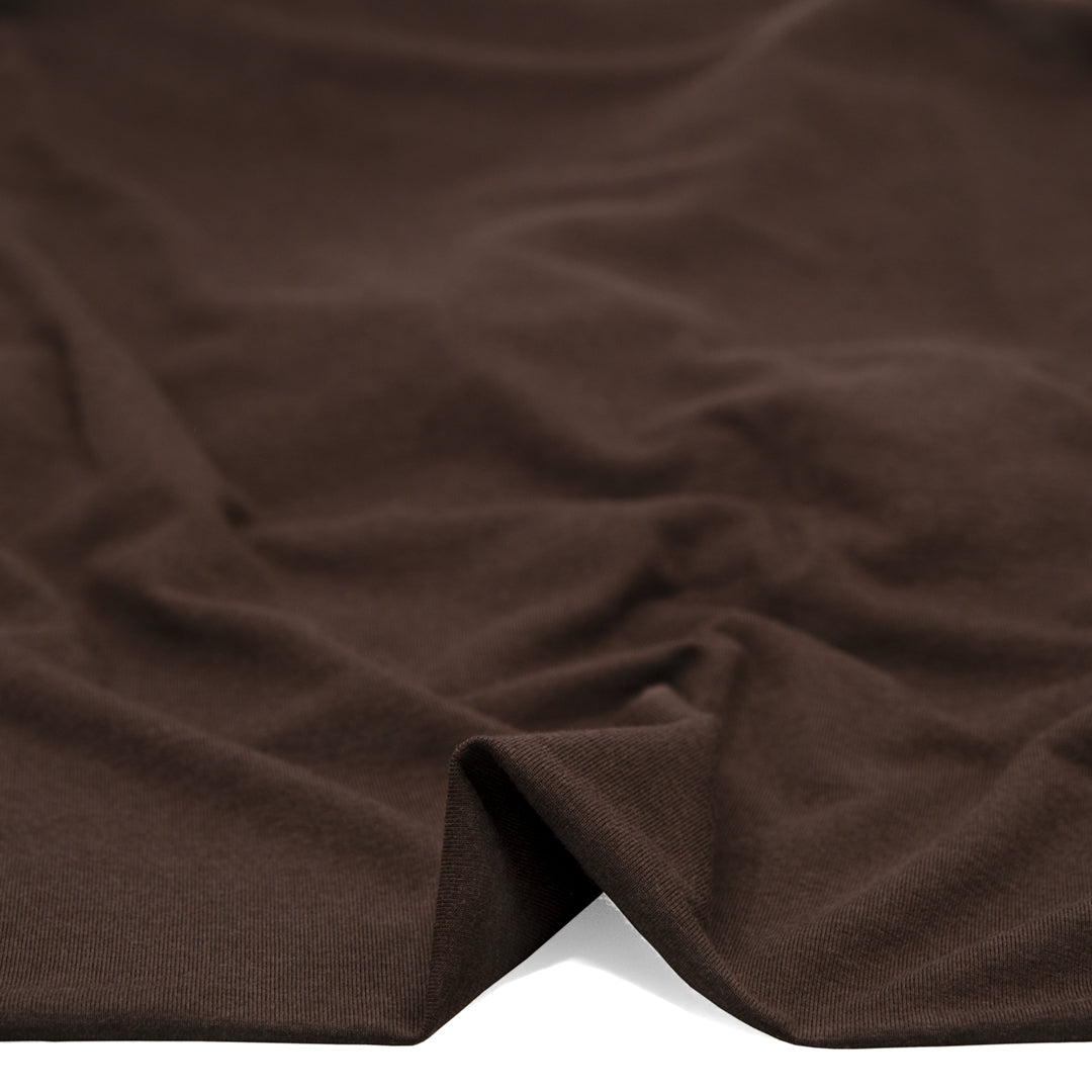 Bamboo Cotton Jersey - Ganache | Blackbird Fabrics