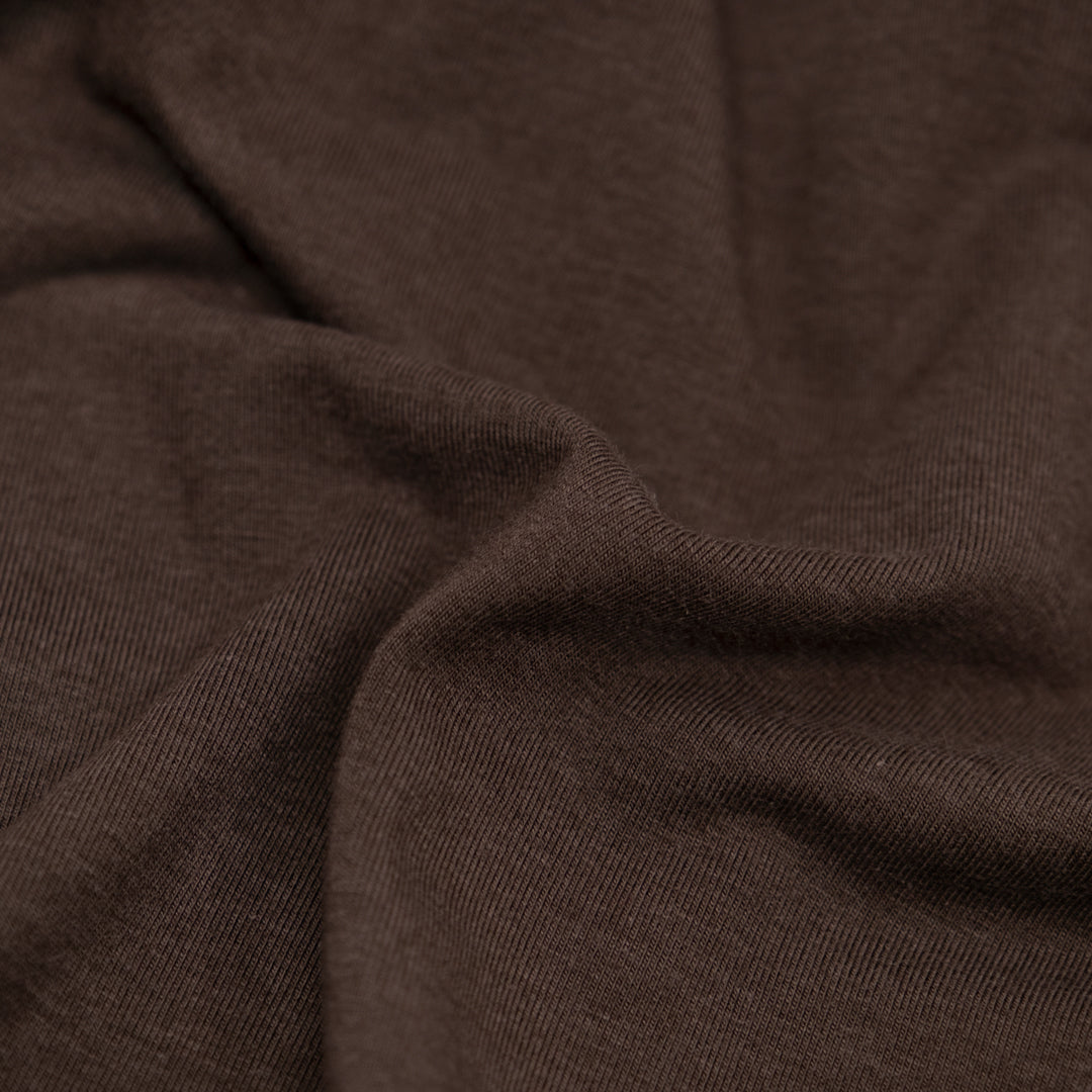 Bamboo Cotton Jersey - Ganache | Blackbird Fabrics