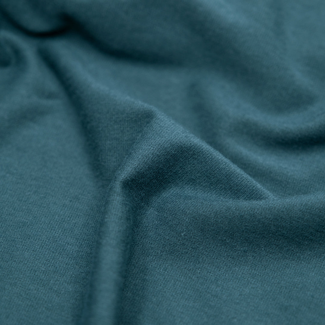 Bamboo Cotton Jersey - Lake | Blackbird Fabrics