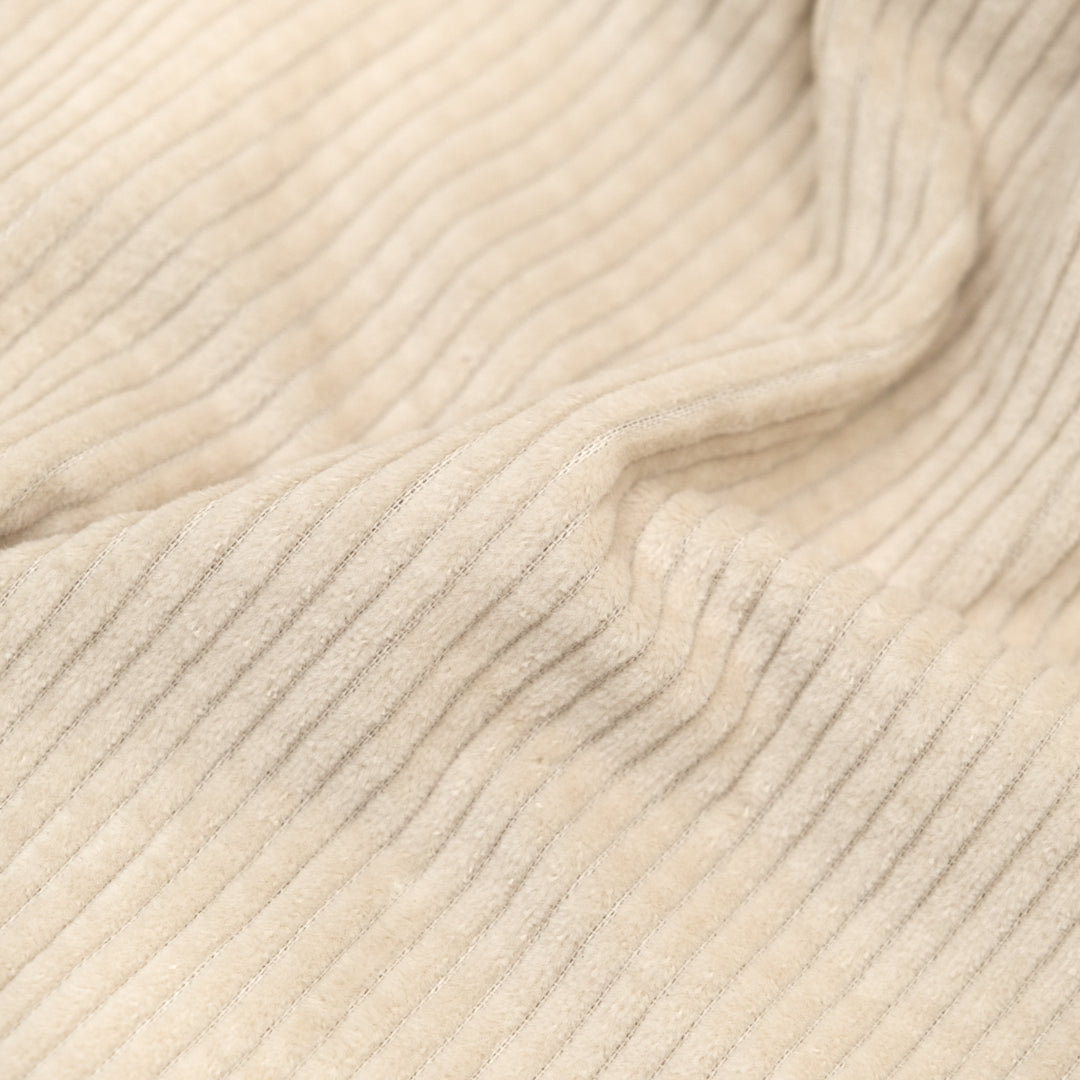 Vintage Wide Wale Cotton Corduroy - Cream | Blackbird Fabrics