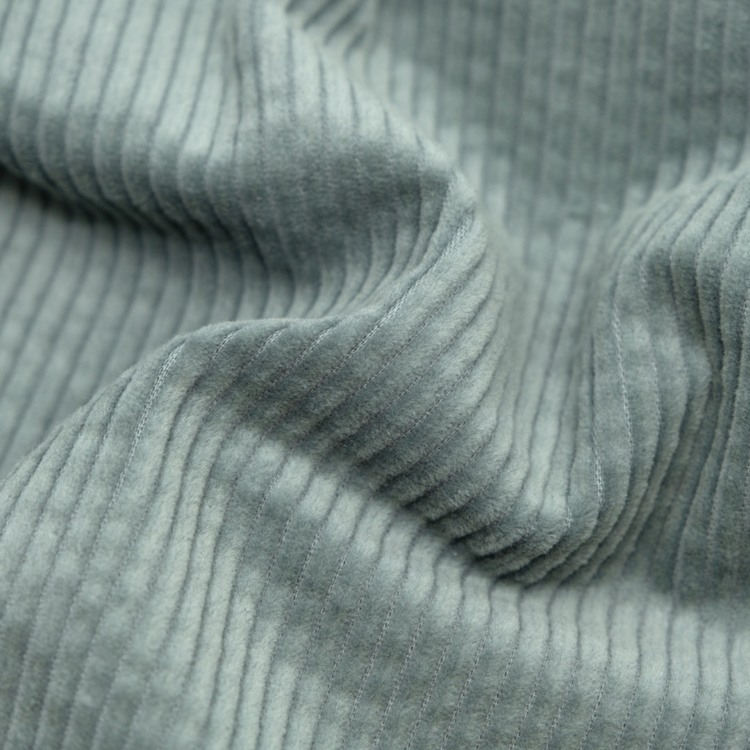 Vintage Wide Wale Cotton Corduroy - Mist | Blackbird Fabrics