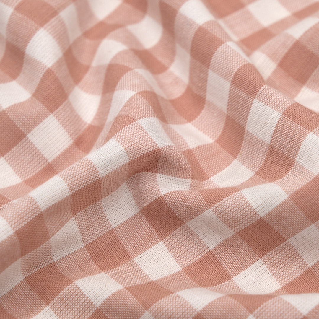 Fableism Camp Gingham Cotton - Rosa | Blackbird Fabrics