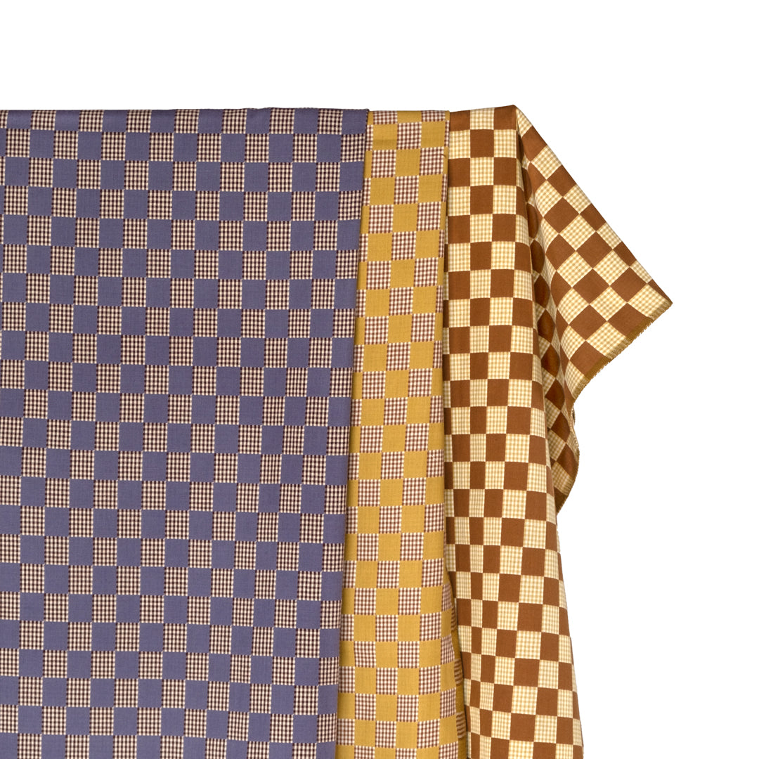 Fableism Checkers Cotton | Blackbird Fabrics