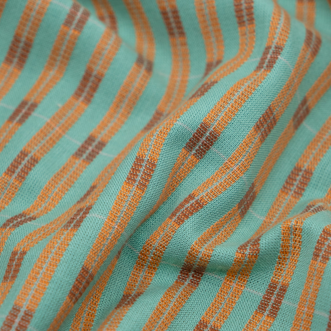 Fableism Formation Cotton - Turquoise | Blackbird Fabrics