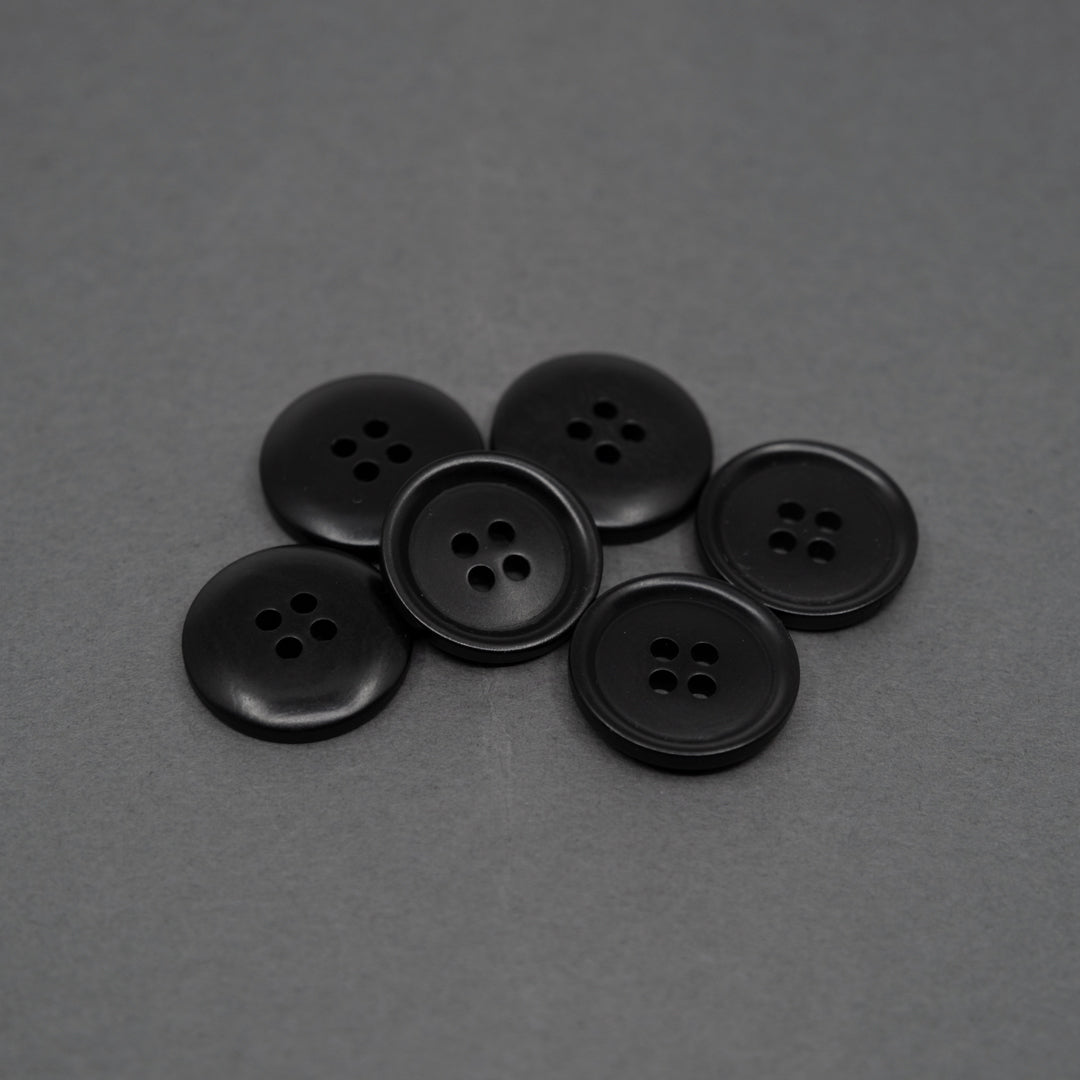 Phantom 20mm (13/16”) Buttons - Set of 6 | Blackbird Fabrics