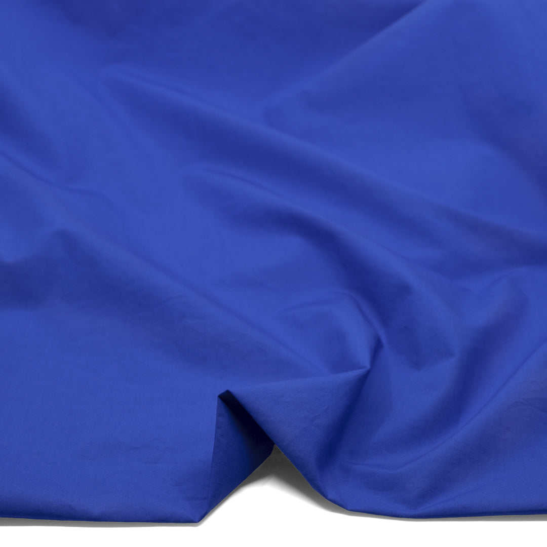 Washed Cotton Poplin - Lapis | Blackbird Fabrics