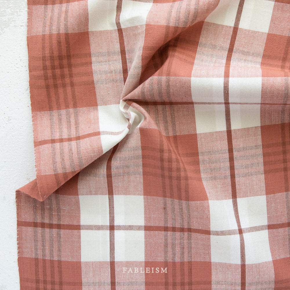 Fableism Arcade Plaid - Sequoia | Blackbird Fabrics