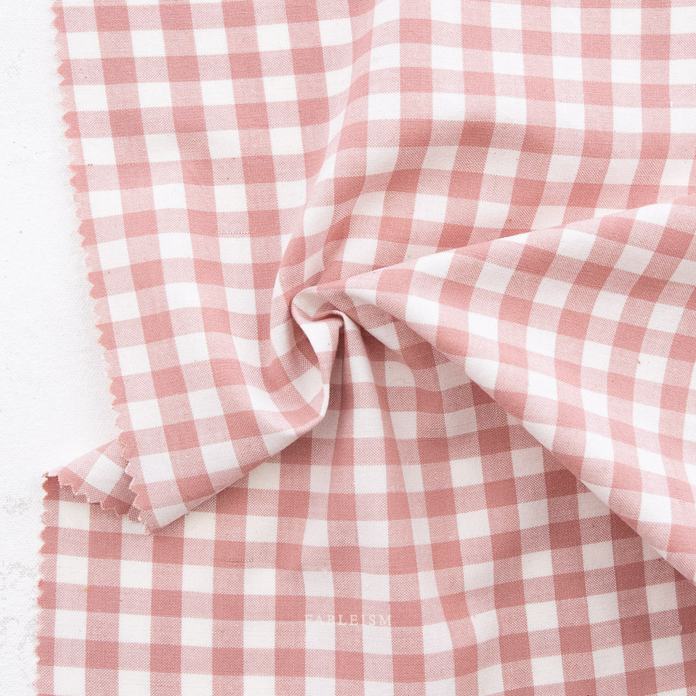 Fableism Camp Gingham Cotton - Rosa | Blackbird Fabrics