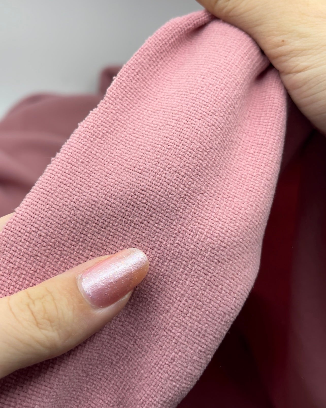 Deadstock Polartec® Micro Fleece - Dusty Rose | Blackbird Fabrics