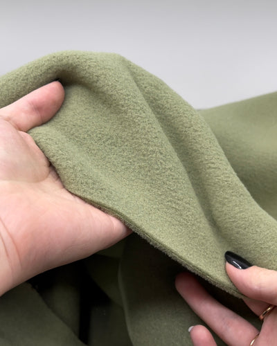 Deadstock Midweight Polar Fleece - Eucalyptus | Blackbird Fabrics