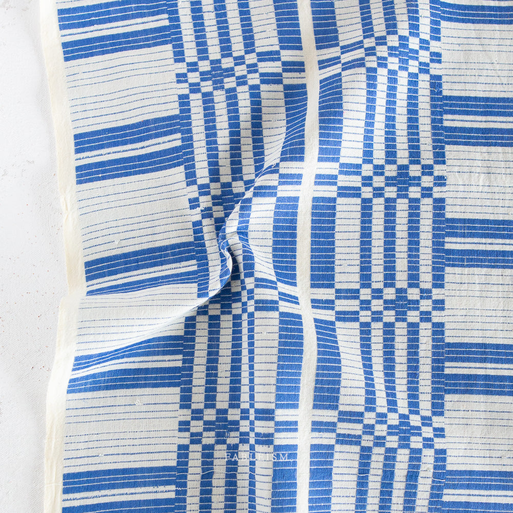 Fableism Astrid Weave Cotton- Cobalt | Blackbird Fabrics