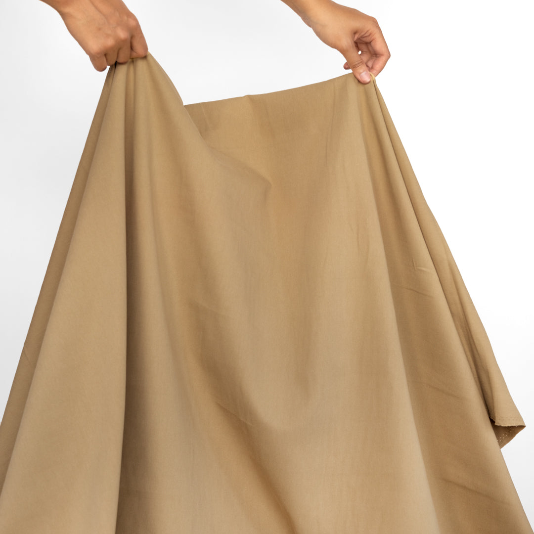 A Bronze Age - Deadstock Brushed Cotton Twill - Crimini | Blackbird Fabrics