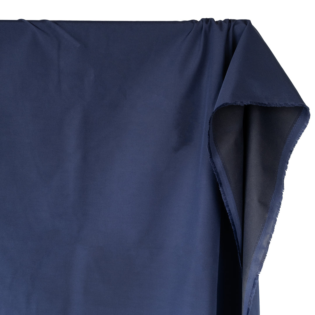 Deadstock Water Resistant Nylon Rain Shell - Navy