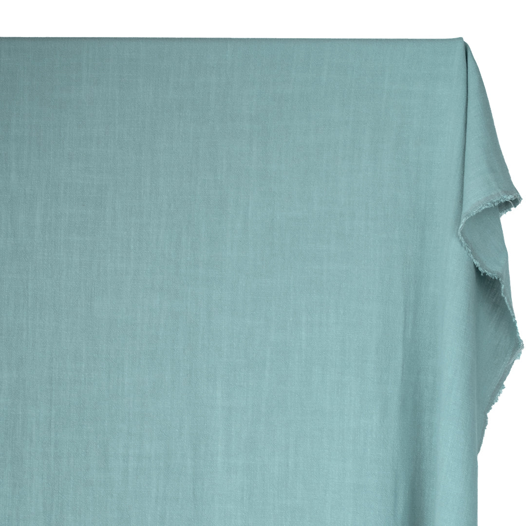 Viscose Linen Noil - Ocean Mist | Blackbird Fabrics