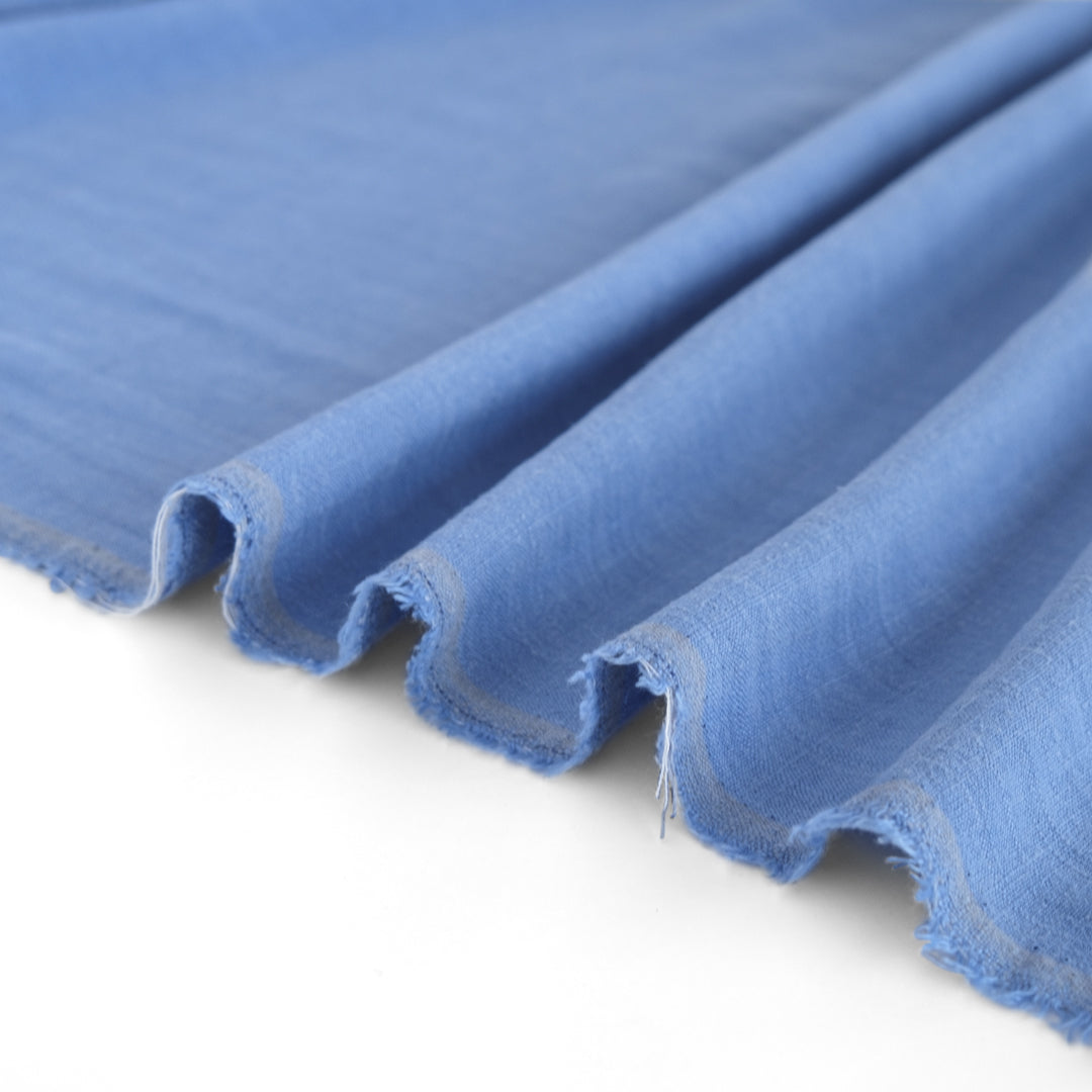 Viscose Linen Noil - Sky Blue | Blackbird Fabrics