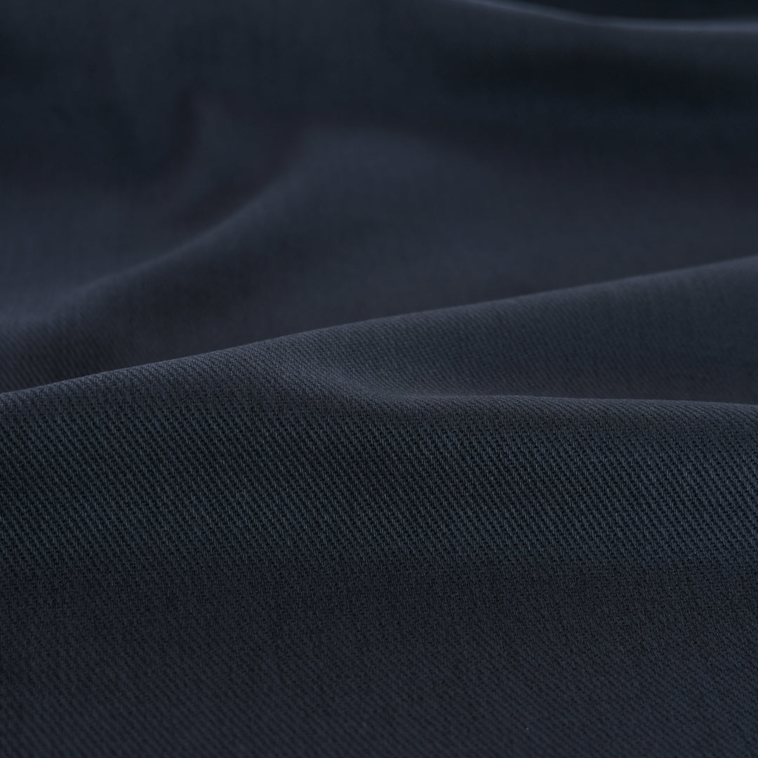 9oz Brushed Bull Denim - Midnight Navy | Blackbird Fabrics