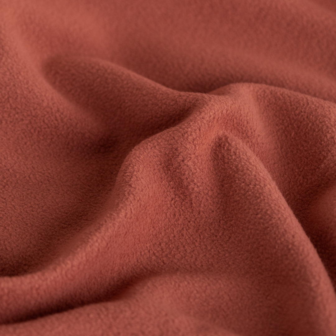 Polar Fleece - Warm Clay | Blackbird Fabrics