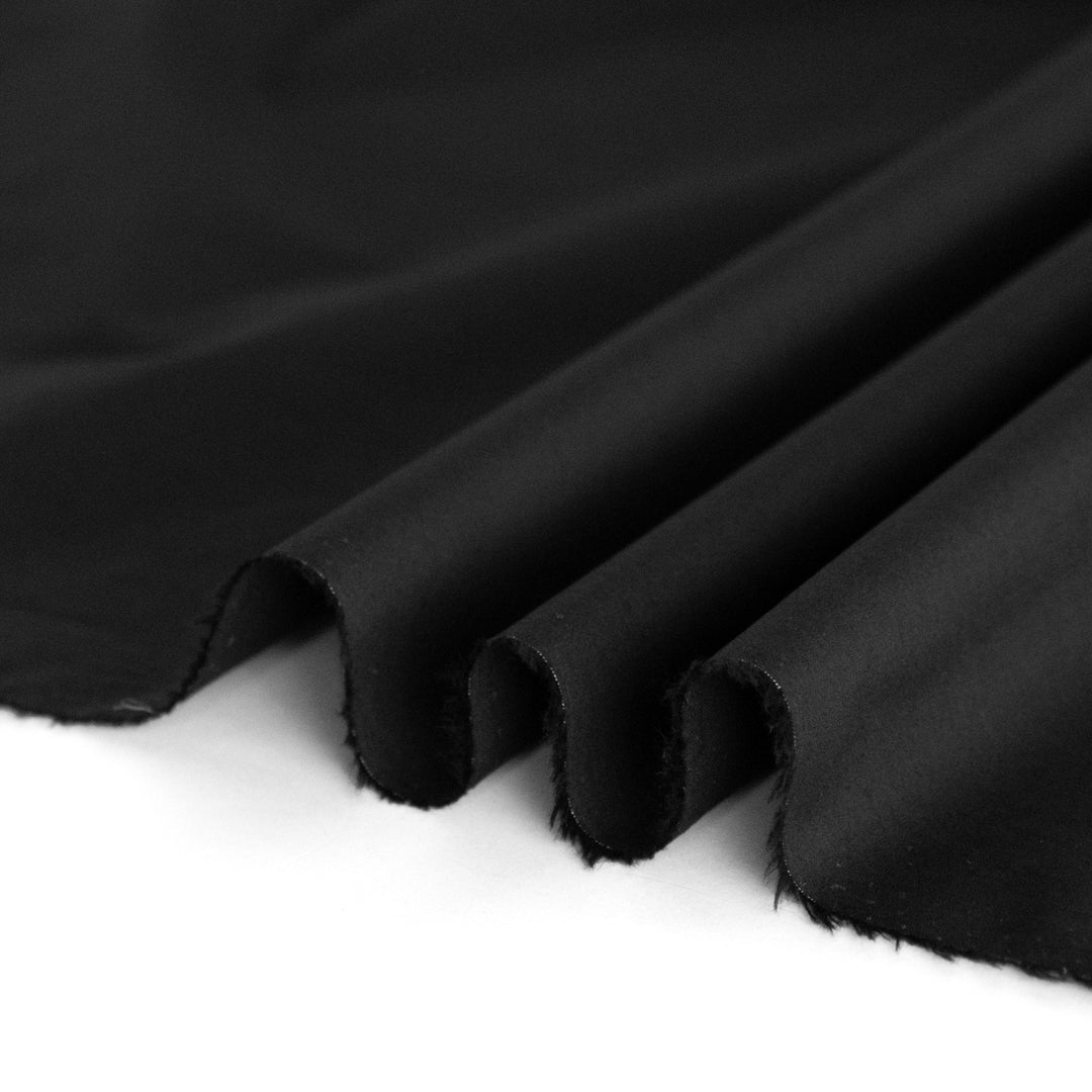 Washed Cotton Poplin - Black