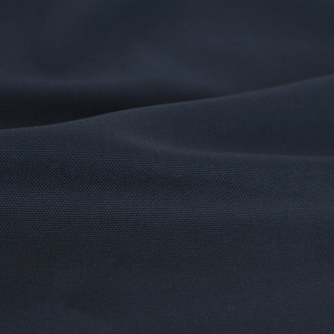 10oz Organic Cotton Duck Canvas - Navy | Blackbird Fabrics