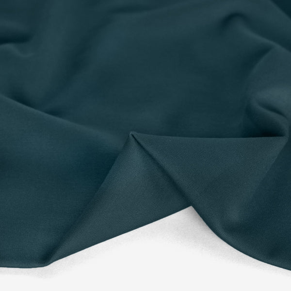 Ponte Roma Jersey Fabric / Teal -  Canada