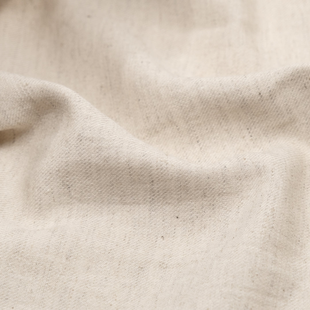 Carefree Cotton Linen Twill - Almond | Blackbird Fabrics